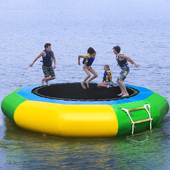 popsport inflatable water trampoline